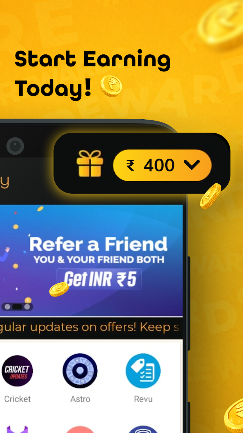 Pocket Money रिवॉर्ड